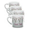 Moroccan Lanterns Double Shot Espresso Mugs - Set of 4 Front