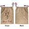 Moroccan Lanterns Santa Bag - Approval - Front