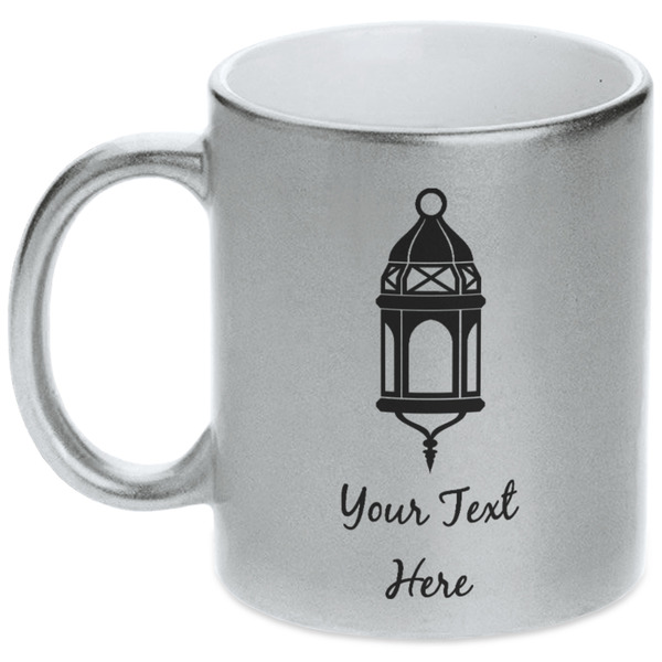 Custom Hanging Lanterns Metallic Silver Mug