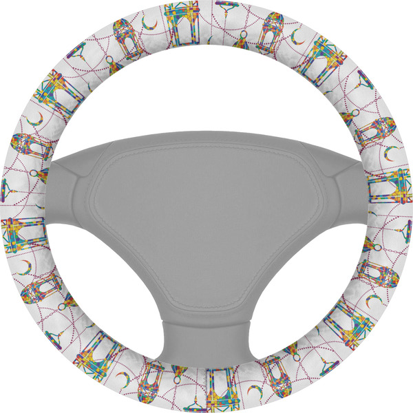 Custom Hanging Lanterns Steering Wheel Cover