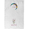 Hanging Lanterns Waffle Towel - Partial Print - Approval Image