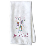 Hanging Lanterns Kitchen Towel - Waffle Weave - Partial Print