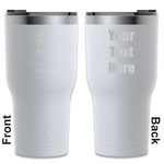 Hanging Lanterns RTIC Tumbler - White - Engraved Front & Back