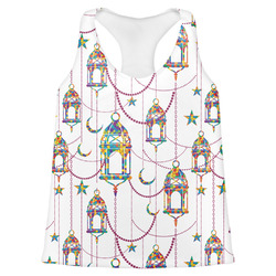 Hanging Lanterns Womens Racerback Tank Top - Large