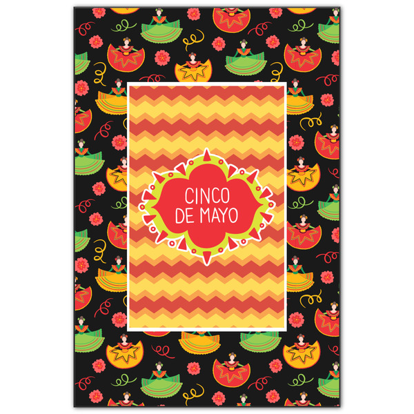 Custom Cinco De Mayo Wood Print - 20x30