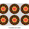 Cinco De Mayo 3" Multipurpose Round Labels - Sheet