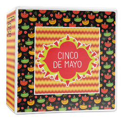 Cinco De Mayo 3-Ring Binder - 2 inch (Personalized)