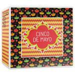 Cinco De Mayo 3-Ring Binder - 3 inch (Personalized)