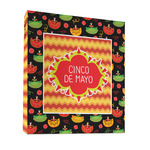 Cinco De Mayo 3 Ring Binder - Full Wrap - 1"