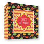 Cinco De Mayo 3 Ring Binder - Full Wrap - 3"