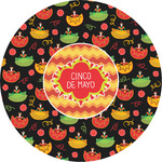 Cinco De Mayo Multipurpose Round Labels - 5"