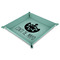 Cinco De Mayo 9" x 9" Teal Leatherette Snap Up Tray - MAIN