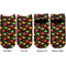 Cinco De Mayo Adult Ankle Socks - Double Pair - Front and Back - Apvl