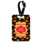 Cinco De Mayo Metal Luggage Tag