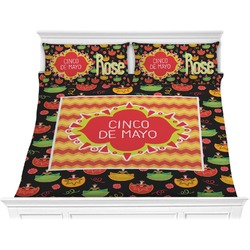 Cinco De Mayo Comforter Set - King (Personalized)