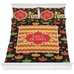 Cinco De Mayo Comforter Set - Full / Queen (Personalized)