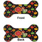 Cinco De Mayo Ceramic Flat Ornament - Bone Front & Back (APPROVAL)