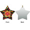 Cinco De Mayo Ceramic Flat Ornament - Star Front & Back (APPROVAL)