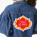 Cinco De Mayo Twill Iron On Patch - Custom Shape - 3XL