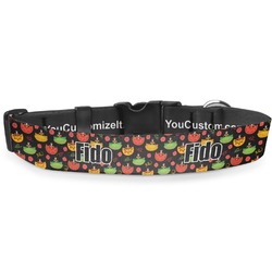 Cinco De Mayo Deluxe Dog Collar - Extra Large (16" to 27") (Personalized)