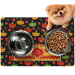 Cinco De Mayo Dog Food Mat - Small