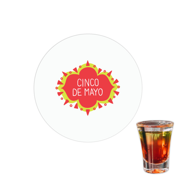 Custom Cinco De Mayo Printed Drink Topper - 1.5"