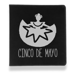 Cinco De Mayo Leather Binder - 1" - Black