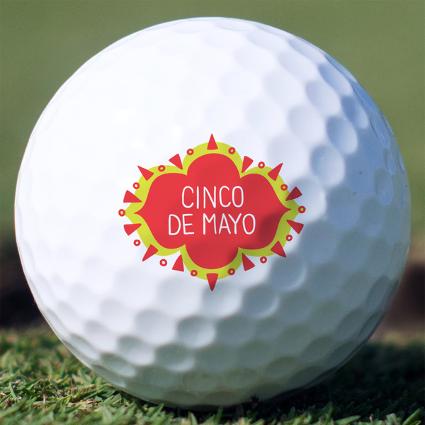 Custom Cinco De Mayo Golf Balls - Titleist Pro V1 - Set of 12