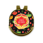 Cinco De Mayo Golf Ball Marker - Hat Clip - Gold