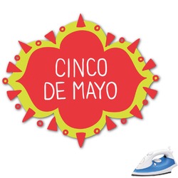 Cinco De Mayo Graphic Iron On Transfer - Up to 15"x15"