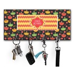 Cinco De Mayo Key Hanger w/ 4 Hooks w/ Name or Text