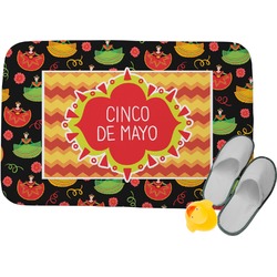 Cinco De Mayo Memory Foam Bath Mat - 24"x17"