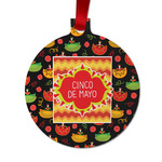 Cinco De Mayo Metal Ball Ornament - Double Sided