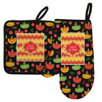 Cinco De Mayo Left Oven Mitt & Pot Holder Set