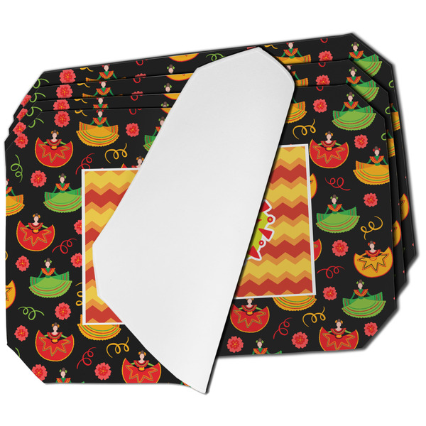 Custom Cinco De Mayo Dining Table Mat - Octagon - Set of 4 (Single-Sided)