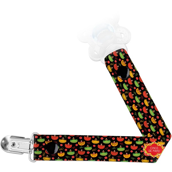 Custom Cinco De Mayo Pacifier Clip