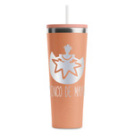 Cinco De Mayo RTIC Everyday Tumbler with Straw - 28oz - Peach - Double-Sided