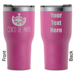 Cinco De Mayo RTIC Tumbler - Magenta - Laser Engraved - Double-Sided