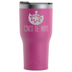 Cinco De Mayo RTIC Tumbler - Magenta - Laser Engraved - Single-Sided