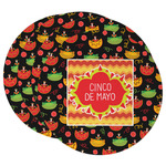 Cinco De Mayo Round Paper Coasters