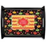 Cinco De Mayo Black Wooden Tray - Large