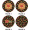 Cinco De Mayo Set of Appetizer / Dessert Plates (Approval)