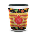 Cinco De Mayo Ceramic Shot Glass - 1.5 oz - Two Tone - Single