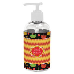 Cinco De Mayo Plastic Soap / Lotion Dispenser (8 oz - Small - White)