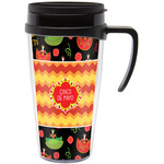 Cinco De Mayo Acrylic Travel Mug with Handle