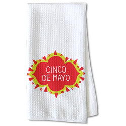 Cinco De Mayo Kitchen Towel - Waffle Weave - Partial Print
