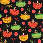 Cinco De Mayo Wallpaper & Surface Covering (Peel & Stick 24"x 24" Sample)