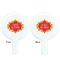 Cinco De Mayo White Plastic 7" Stir Stick - Double Sided - Round - Front & Back