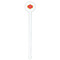 Cinco De Mayo White Plastic 7" Stir Stick - Round - Single Stick