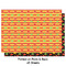 Cinco De Mayo Wrapping Paper Sheet - Double Sided - Front